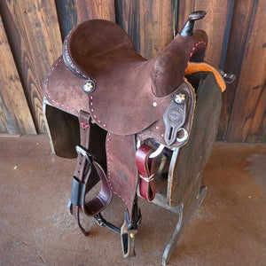 14" JEFF SMITH BARREL SADDLE Saddles Jeff Smith   