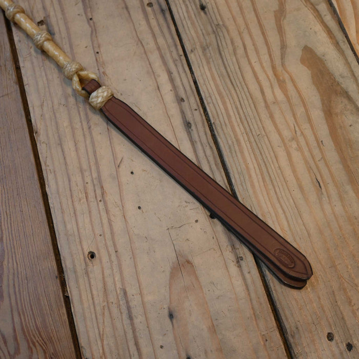Jose Ortiz 28" 8 Plait Quirt w/Popper Tack - Whips, Crops & Quirts Jose Ortiz