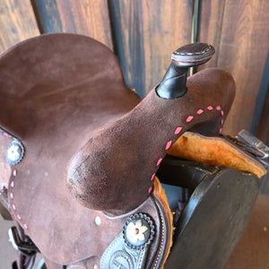 14" JEFF SMITH BARREL SADDLE Saddles Jeff Smith   