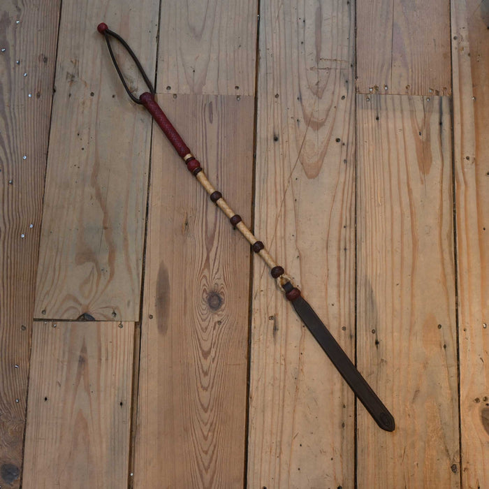 Jose Ortiz 29" 8 Plait Quirt w/Popper Tack - Whips, Crops & Quirts Jose Ortiz