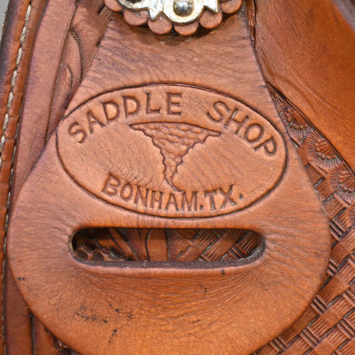 15" USED TWISTER STEER WRESTLING SADDLE