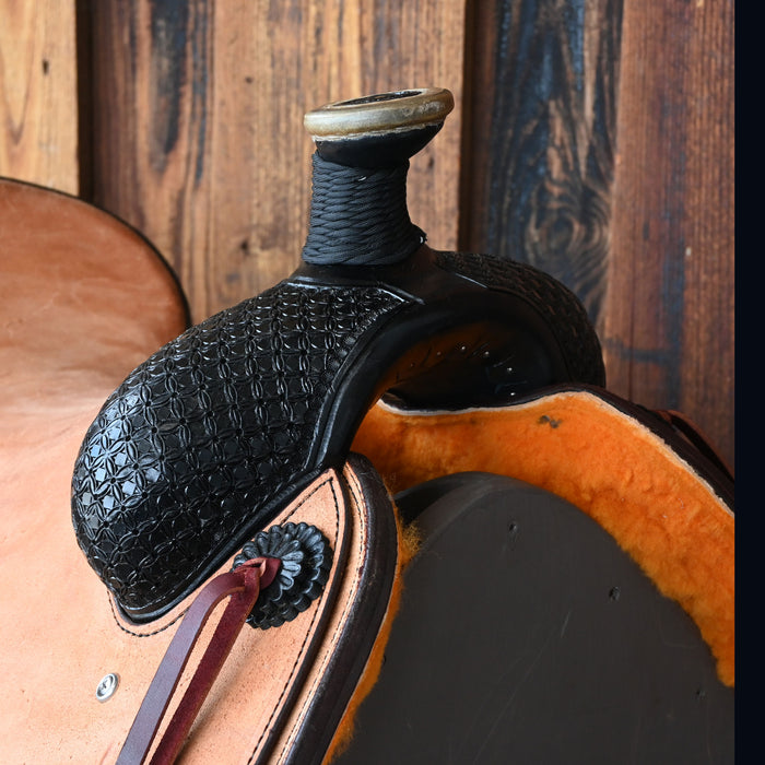 15.5" TESKEY'S TEAM ROPING SADDLE