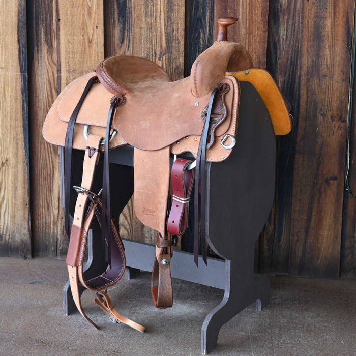14.5" JEFF SMITH BUSTER WELCH RANCH CUTTING SADDLE