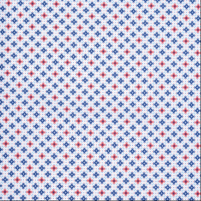 Flag & Anthem Men's Hopkins Geo Print Journey Button Down Shirt MEN - Clothing - Shirts - Short Sleeve Flag And Anthem