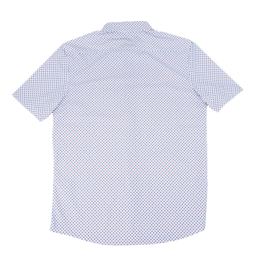 Flag & Anthem Men's Hopkins Geo Print Journey Button Down Shirt MEN - Clothing - Shirts - Short Sleeve Flag And Anthem