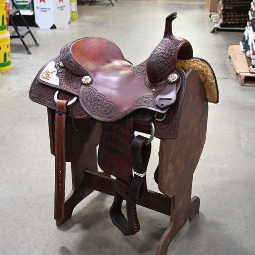 16" USED SOUTH TEXAS TACK CUTTING SADDLE Saddles - Used South Texas Tack