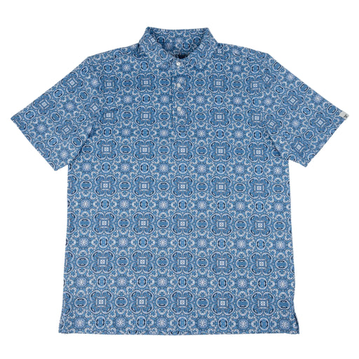 Ferrell Brand Men's Light Blue Bennett Polo Snap Shirt MEN - Clothing - Shirts - Short Sleeve Ferrell Brand