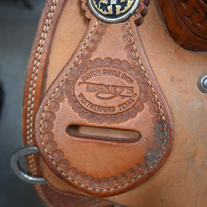14.5 USED TESKEY'S ROPING SADDLE Saddles TESKEY'S SADDLERY LLC   