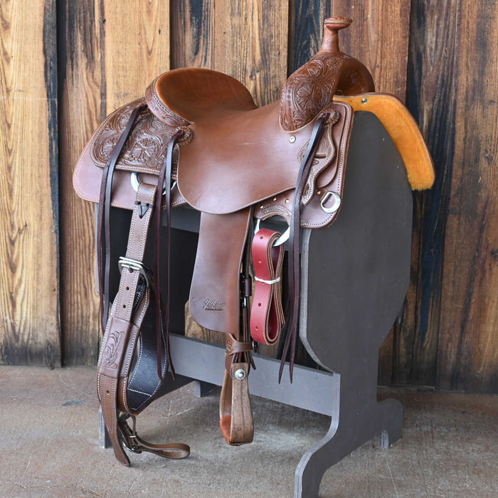 14.5" JEFF SMITH BUSTER WELCH RANCH CUTTING SADDLE