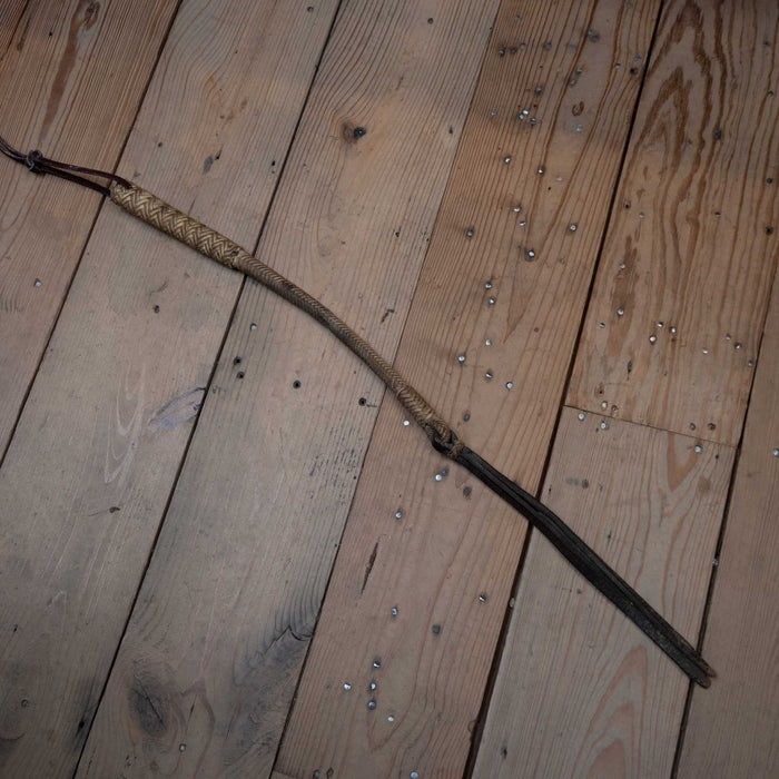 Handmade Rawhide Braided Quirt