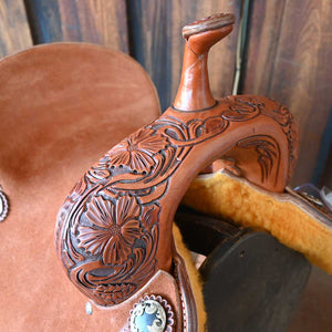 13.5" JEFF SMITH BARREL SADDLE Saddles Jeff Smith   