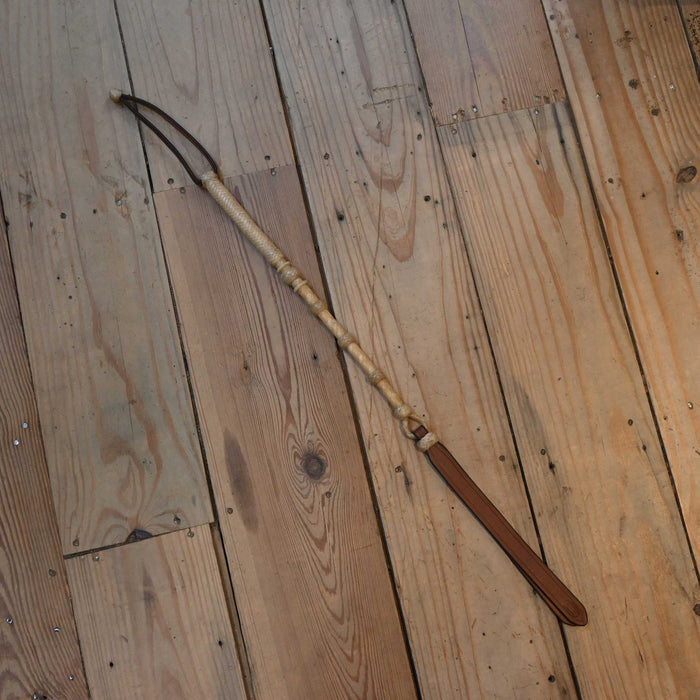 Jose Ortiz 28" 8 Plait Quirt w/Popper Tack - Whips, Crops & Quirts Jose Ortiz