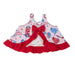 Ruffle Butts Pink Stars & Boots Top Bloomer Set KIDS - Girls - Clothing - Short Sets Ruffle Butts/Rugged Butts
