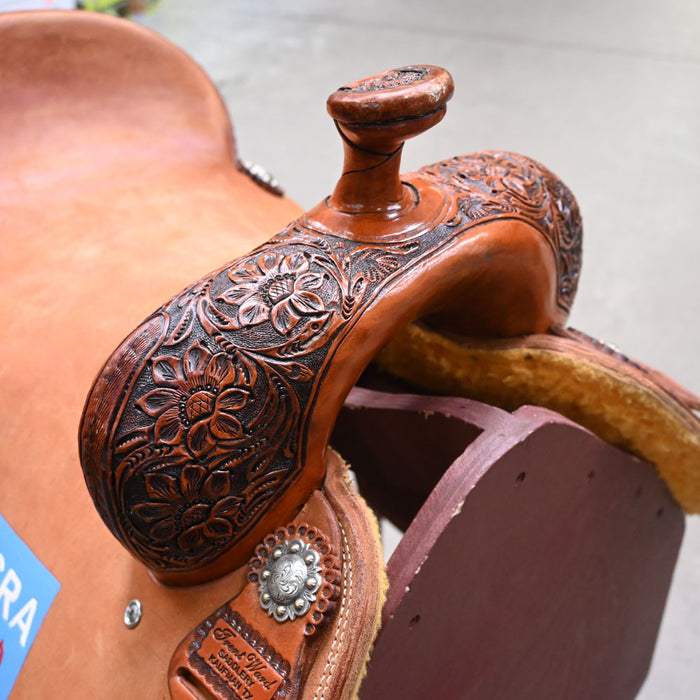 15" USED TRENT WARD RANCH SADDLE Saddles - Used Trent Ward