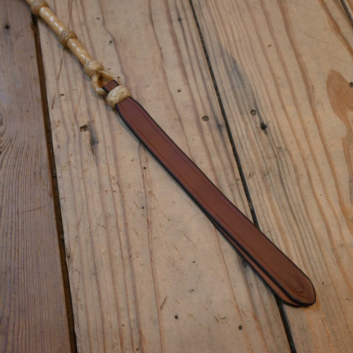 Jose Ortiz 28" 8 Plait Quirt w/Popper Tack - Whips, Crops & Quirts Jose Ortiz