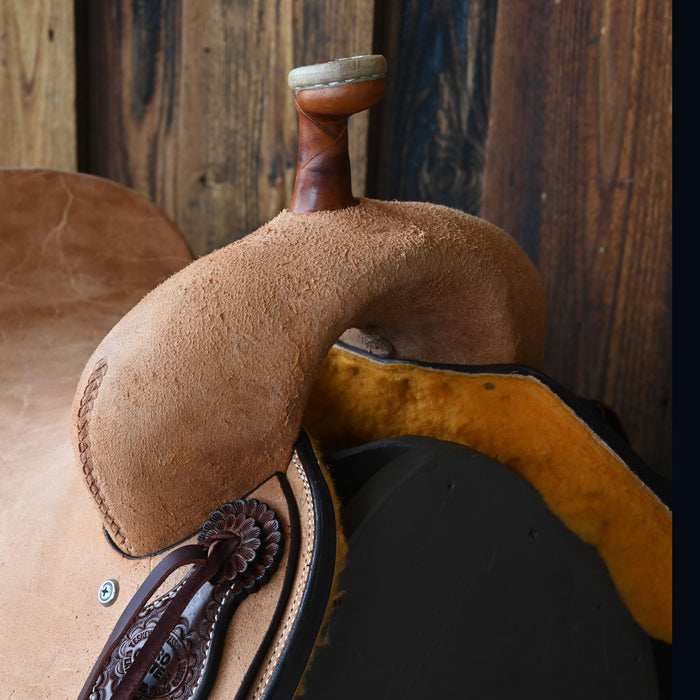 15" TESKEY'S PRO CUTTER RANCH CUTTER SADDLE