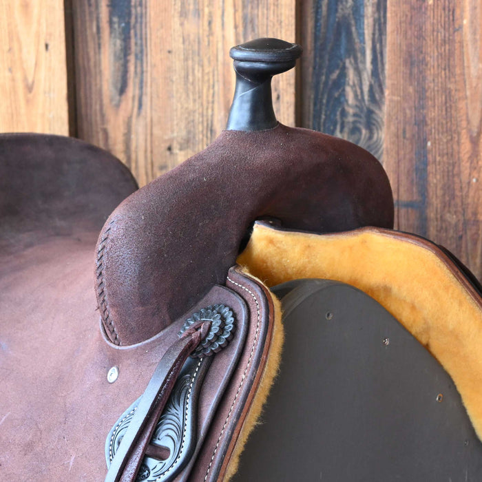 16" JEFF SMITH BUSTER WELCH RANCH CUTTER SADDLE