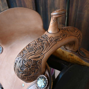 14.5" JEFF SMITH BARREL SADDLE Saddles Jeff Smith   