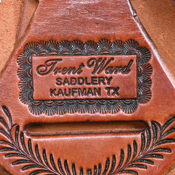 15" USED TRENT WARD RANCH SADDLE Saddles - Used Trent Ward