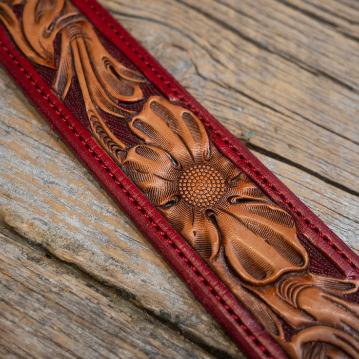 28" Randall Top Shelf Western Belt - Red