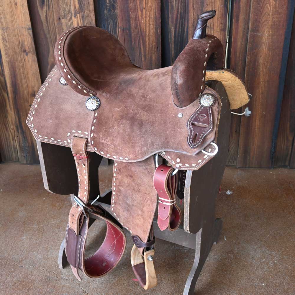 16" USED TESKEY'S BARREL SADDLE