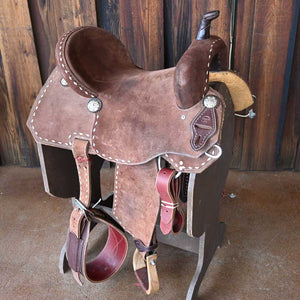 16" USED TESKEY'S BARREL SADDLE Saddles Teskey's Saddlery