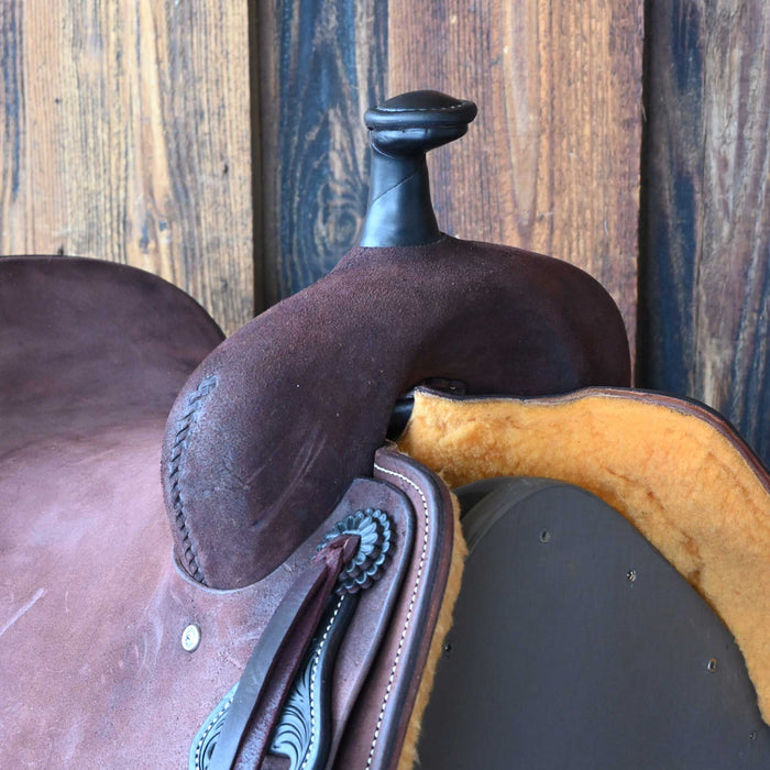 15" JEFF SMITH BUSTER WELCH RANCH CUTTER SADDLE