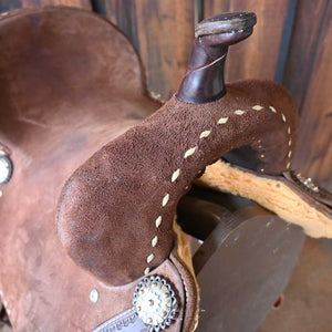 16" USED TESKEY'S BARREL SADDLE Saddles Teskey's Saddlery