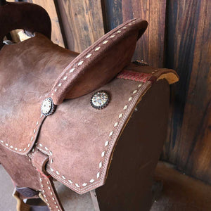 16" USED TESKEY'S BARREL SADDLE Saddles Teskey's Saddlery