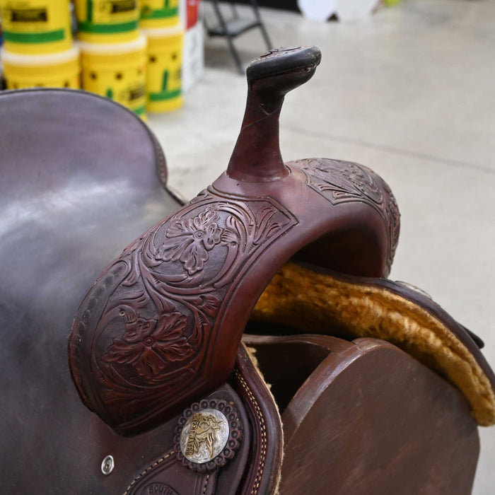 16" UESD SOUTH TEXAS TACK CUTTING SADDLE