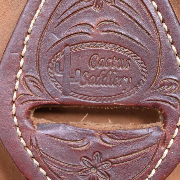 15.5" USED CACTUS RANCH SADDLE Saddles - Used CACTUS SADDLERY