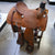 14.5" USED RELENTLESS ROPING SADDLE Saddles RELENTLESS   