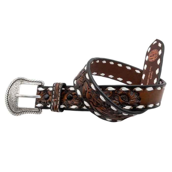 3D Boy's 1 1/4" Blank Name Brown Belt KIDS - Accessories - Belts M&F Western Products