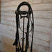 Vintage Horse Bridle Rig with Yellow horse head Rosettes Collectibles MISC