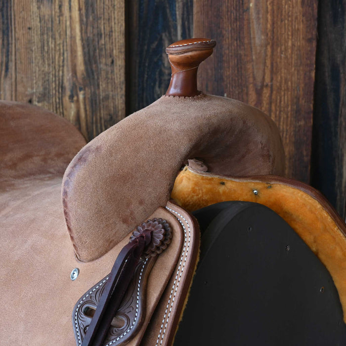 15.5" JEFF SMITH BUSTER WELCH RANCH CUTTER SADDLE