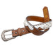 Ariat Girl's 1 1/4" Filagree Flower Leaves Belt KIDS - Accessories - Belts M&F Western Products