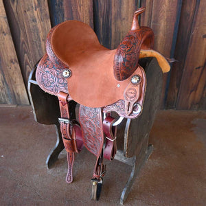 14" JEFF SMITH BARREL SADDLE Saddles Jeff Smith   