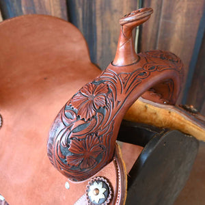 14" JEFF SMITH BARREL SADDLE Saddles Jeff Smith   