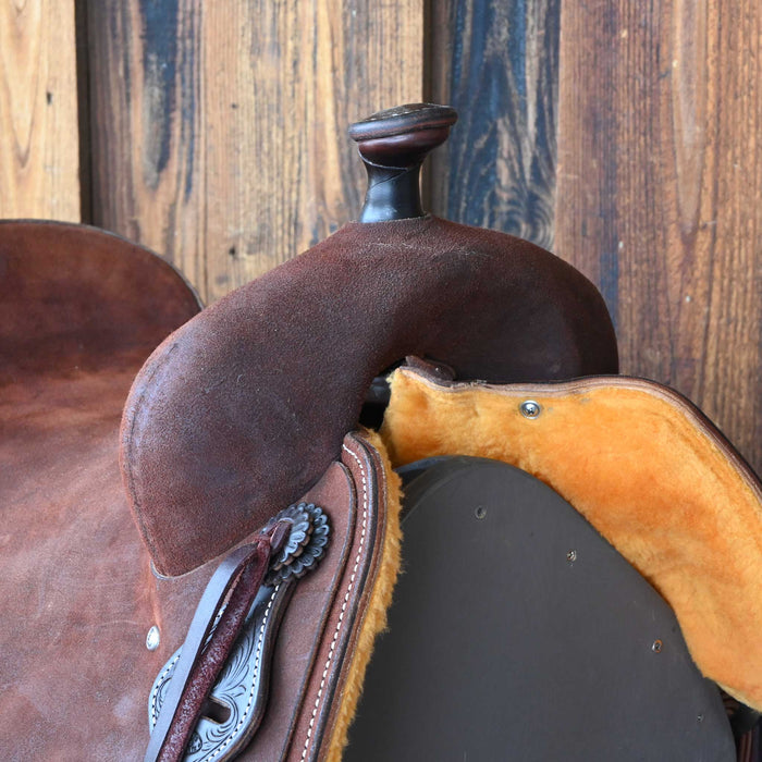 16.5" JEFF SMITH BUSTER WELCH COW HORSE SADDLE