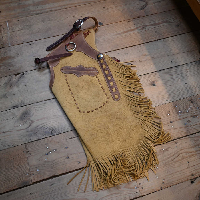 Small Tan Rough-Out Chinks