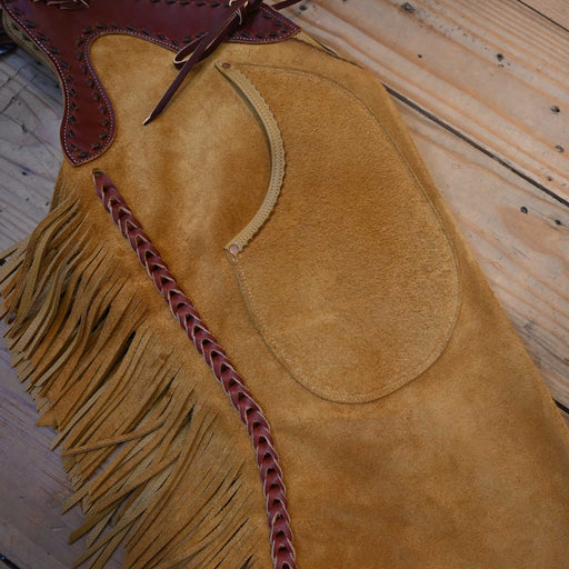 Teskey's Roughout Versatility Shotgun Chaps Tack - Chaps & Chinks Teskeys