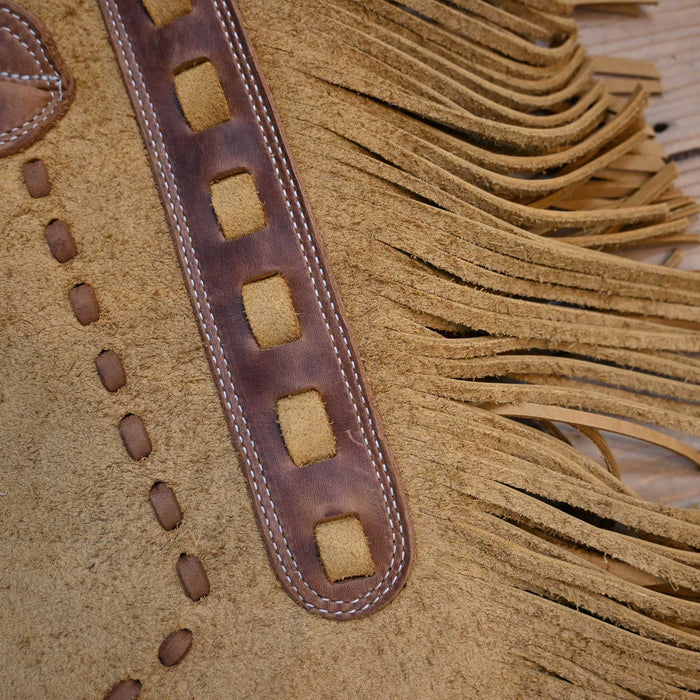 Small Tan Rough-Out Chinks