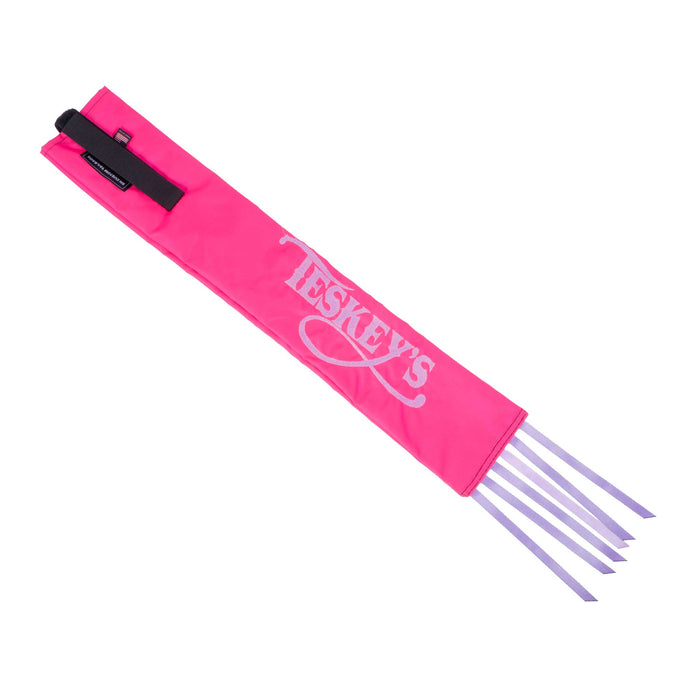 Teskey's Fringed Nylon Tail Sack Equine - Grooming Teskey's Hot Pink