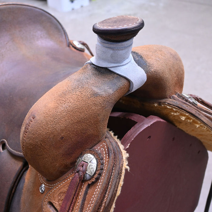 16" USED CACTUS RANCH SADDLE Saddles - Used CACTUS SADDLERY