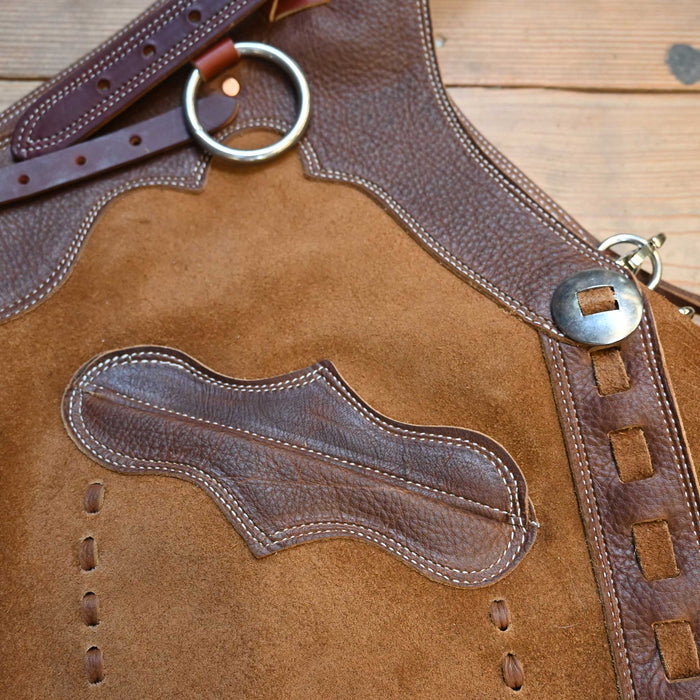 Small Brown Rough-Out Chinks