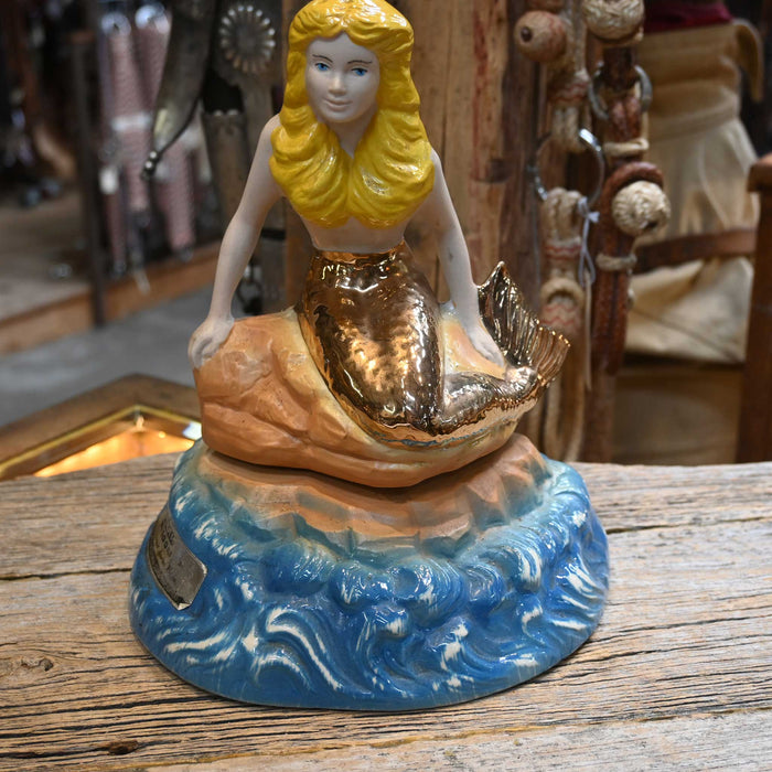 Vintage Jim Beam Whiskey Mermaid Decanter Collectibles Jim Beam