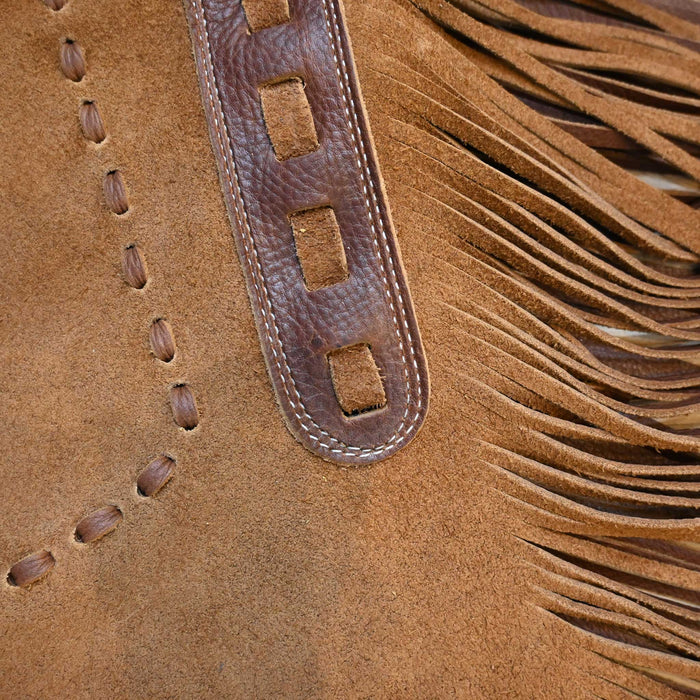 Large Brown Rough-Out Chinks