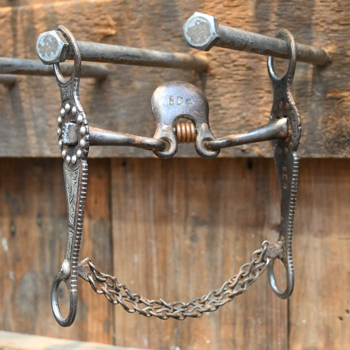 *E Silver Mounted Floating Spoon Bit