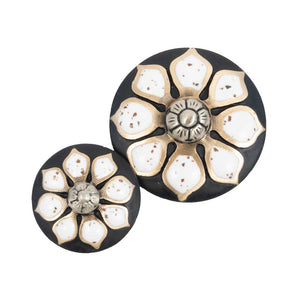 White Flower Concho Tack - Conchos & Hardware MISC   