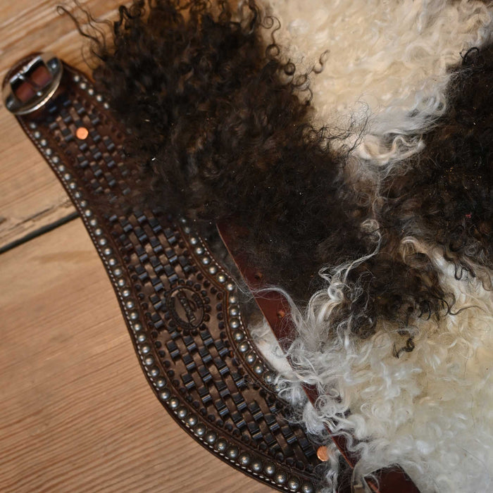 Two Tone Angora Shotgun Woolies 2125 Tack - Chaps & Chinks Teskey's